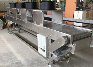 沖孔鏈板降溫輸送機(jī)