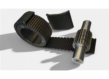 定制哈瓦鏈條 雙面齒形/雙軸扁軸可選 40Mn合金鋼滲碳淬火 非標設備配套